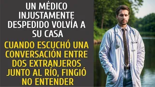 Un médico injustamente despedido volvía a su casa… Cuando escuchó una conversación entre dos…