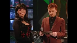 Sarah Brightman short interview in Finnish tv (1998)