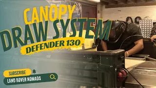 Land Rover 130 Canopy & Drawer Build