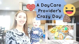 Daycare DAY IN THE LIFE | WORK AT HOME MAMA