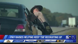 Pay raises helping keep THP recruiting up