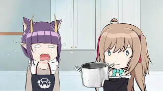 Chef Neuro burned the house down with Onigiri  - (Vtuber Animation)