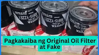 Tips kung paano malalaman Original or Fake ba ang Toyota Oil Filter mo @kolokoygarage