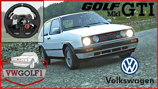 Volkswagen Golf GTI MK1 - Forza Horizon 4 | Steering wheel Logitech G29 + shifter | Gameplay