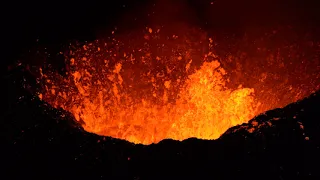 Eruption débutée le 19 février 2019 sous le Piton Madoré au Piton de la Fournaise