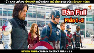 Từ 1 Anh Chàng Yếu Đuối Trở Thành Thủ Lĩnh Biệt Đội Siêu Anh Hùng | Review Phim Captain America