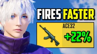ACE32 NOW SHOOTS FASTER AFTER THE UPDATE!! | PUBG Mobile