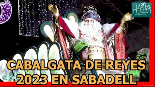 Cabalgata de los Reyes Magos en Sabadell 2023