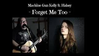 Machine Gun Kelly ft. Halsey - Forget Me Too (acoustic cover by Diary of Madaleine and Jeff Manseau)