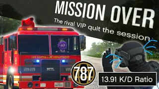 13KD Tryhard was getting Humiliated & Left! | GTA ONLINE