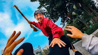 ESCAPING ANGRY DAD | 30-Minutes (Epic Parkour POV)