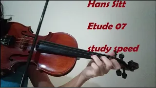 Hans Sitt violin  etude n° 7 by @My Violin My precious