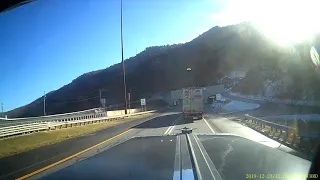 peterbilt tunnel rolling through PA