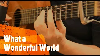 What a Wonderful World Fingerstyle (free tab)