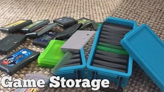 Game Storage - Gameboy Cart Storage Method