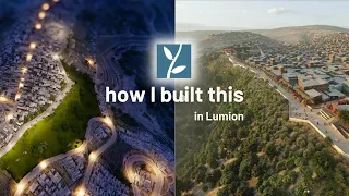 I Built a City in Lumion. This is how.