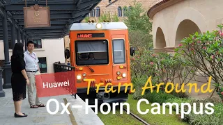 Huawei OX HORN Campus Shenzhen China | Replica European City Train Tour