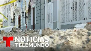 Otro terremoto de 6.0 sacude la isla de Puerto Rico | Noticias Telemundo