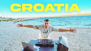 INSIDIA - Live @ Croatia, Beach Set | Live DJ Mix 2023