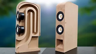 Building a subwoofer bluetooth speaker from MDF - Powerful Bass