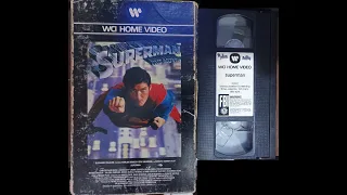 Opening to Superman: The Movie 1979 VHS