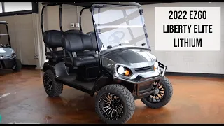 Feature Cart Friday - 2022 EZGO Liberty Elite Lithium 4 Passenger