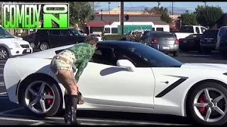 Top 5 Best "Corvette Gold Digger" Pranks Compilation 2016