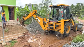 JCB 3DX Bucket change to Extending Old House | JCB | jcb video