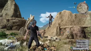 GLADIOLUS DESCENDS FROM THE HEAVENS | Final Fantasy XV WTF Funny Moment