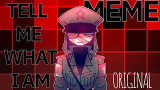 •✧TELL ME WHAT I AM|| ORIGINAL ANIMATION|| Japan empire✦•