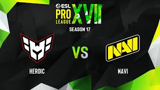 Heroic vs NaVi | Map 2 Inferno | ESL Pro League Season 17