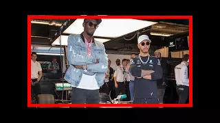 F1 | 'watch the road!' lewis hamilton takes usain bolt for a spin at united states grand prix - vid