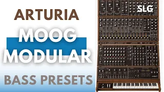 Arturia | Moog Modular V3 | Bass Presets