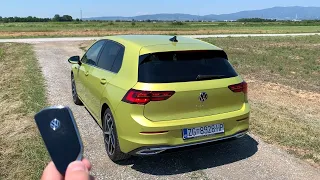 VOLKSWAGEN Golf 8 (2020) - POV test drive & REVIEW 2.0 TDI 150 HP with DSG (Style)