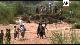 WRAP Clash on Myanmar/Thai border, people fleeing area