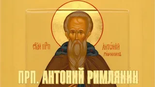 О чуде в день памяти преподобного Антония Римлянина. Священник Игорь Сильченков