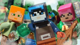 Lego Minecraft: НАЧАЛО КОНЦА. (Анимационный короткометражный фильм)