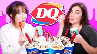 Tasting Every Flavor of Dairy Queen's NEW Fall Blizzard Menu!