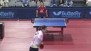 2008 U.S. Open - Gao Jun vs. Ni Xia Lian - game 1