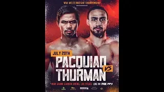 Manny (PACMAN) Pacquiao vs Keith (ONE TIME) Thurnman FULL FIGHT [HD]