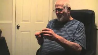 Angry Grandpa Demonstrates the Proper Way to Eat a Pecan Pinwheel