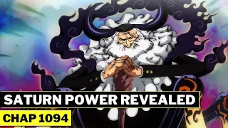 Saint SATURN True Power REVEALED -- 5 Elders True Power - Luffy vs Kizaru (One Piece Chap 1094)