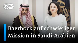 Außenministerin Baerbock für vertiefte Klimazusammenarbeit mit Saudi-Arabien| DW Nachrichten