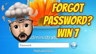 How to reset windows 7 password without logging in
