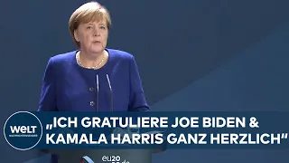 Statement von ANGELA MERKEL zur US-WAHL 2020