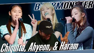 BABYMONSTER 'CHIQUITA, AHYEON, & HARAM' Intro. & Character Playlist REACTION | AHYEON'S VOICE OMG 🤩