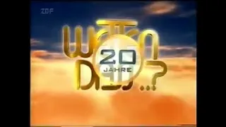 ZDF. 20Jahre Wetten Dass..?  vom 17.03.2001 (129. Sendung) Teil 2            20 Jahre Jubiläum