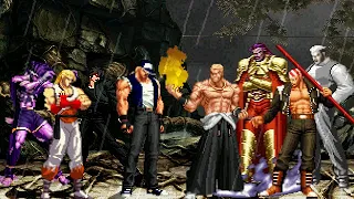 [KOF Mugen] Memorial | Super Outlaw Team vs Super Fatal Fury Team [ 4vs4 ]