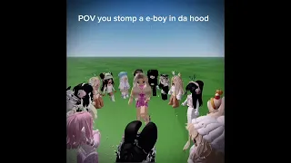 POV: you stomp an e-boy I da hood