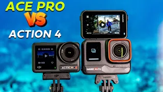 Insta360 Ace Pro vs DJI Action 4 - The competition just got INTERESTING!